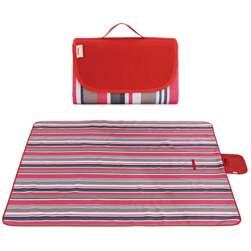 

Manta de picnic sandproof Esterilla para la playa, manta impermeable de la estera que acampa plegable, portable Manta Arena Mat al aire libre para