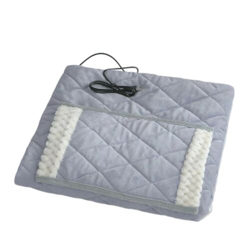 Manta eléctrica calefactable - Suave y cómoda, 69 x 99 cm, manta eléctrica anti-sobrecalentamiento  para oficina, hogar, interiores, cama, invierno, dormir, viajes, sofá, relajación