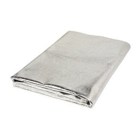 Manta ignífuga protección soldadura 1 cara hasta 1000ºC (Rollo 50m)