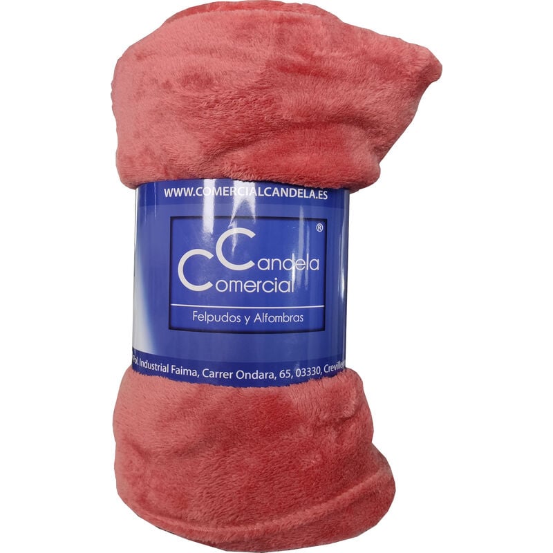 

Manta para Sofá de Franela | Mantas para Cama Suave, Manta Pelo Microfibra Transpirable, Manta Polar Multiusos SALMON 210_x_230_cm