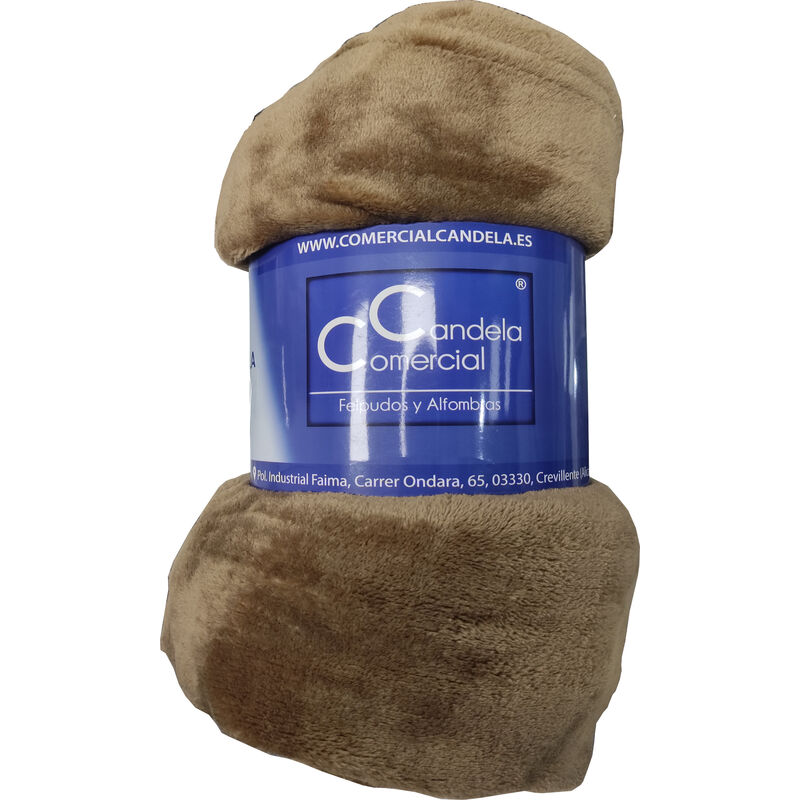 

Manta para Sofá de Franela | Mantas para Cama Suave, Manta Pelo Microfibra Transpirable, Manta Polar Multiusos MARRON 120_x_150_cm