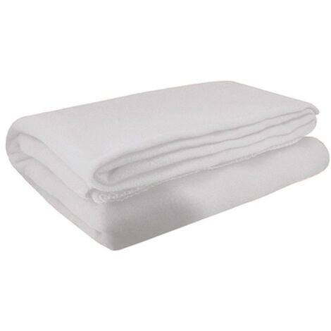 Manta polar extra grande VALENTO REST  Blanco