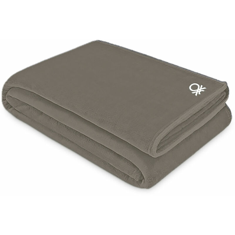 

Manta Tevere Benetton Poliéster Gris Foam (140 x 190 cm)