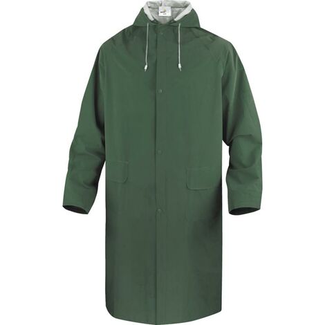 Manteau de pluie polyester enduit double face pvc DELTA PLUS - MA305VE3X2