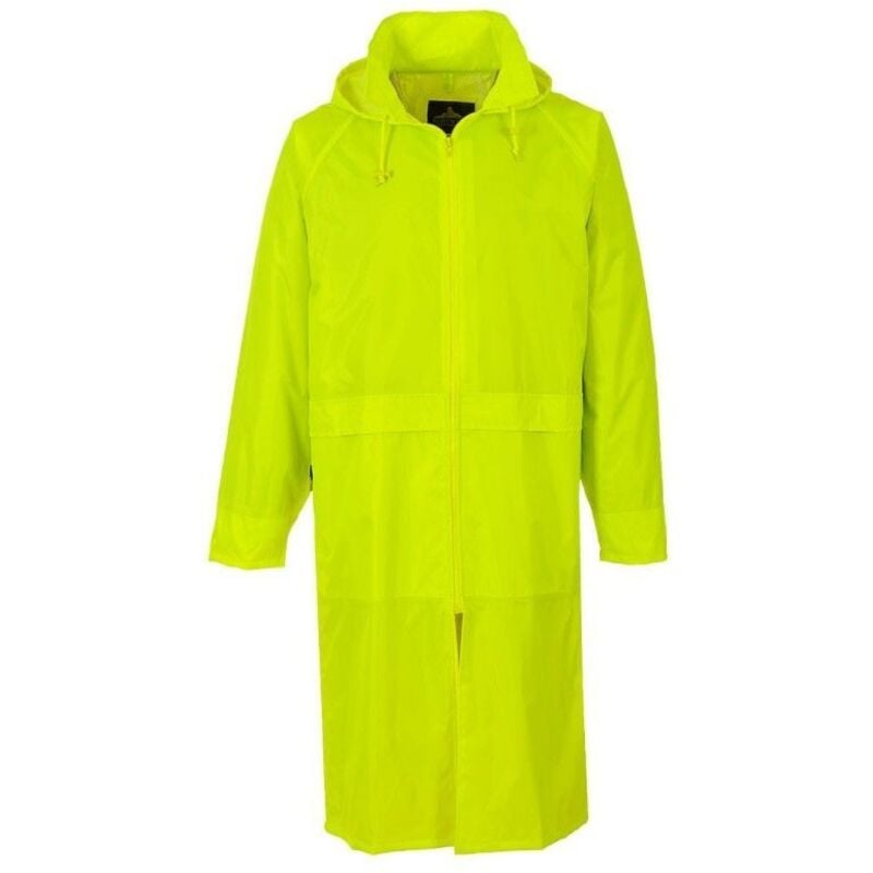 Manteau de pluie couleur : Jaune taille l Portwest