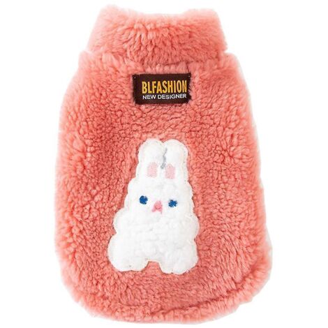 Manteau en peluche pour chien, adorable ours, vêtements doux et chauds pour chien et chat, gilet pour chiot et chaton, pull d'hiver en polaire pour chien