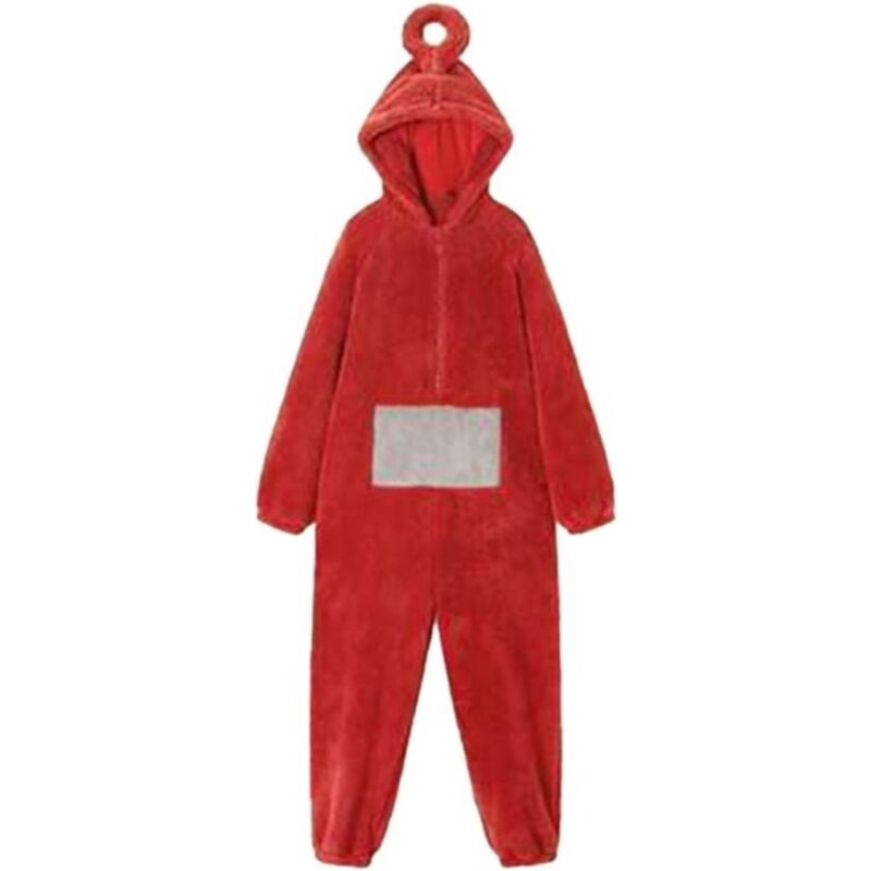Manteau et imperméable pour chien,Adult Teletubbies Pyjamas Winter Costumes Onesies Cosplay Pajamas Noël Sleepwear Jumpsuit Halloween Animal