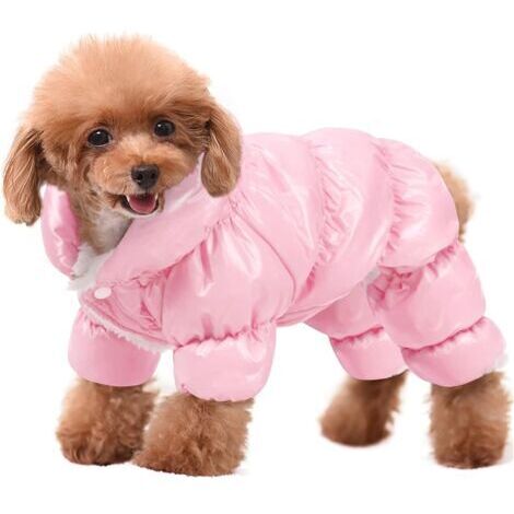Manteau pour chien, veste chaude pour chien, manteau d'hiver complet, combinaison de neige pour chien, doudoune imperméable pour taille M