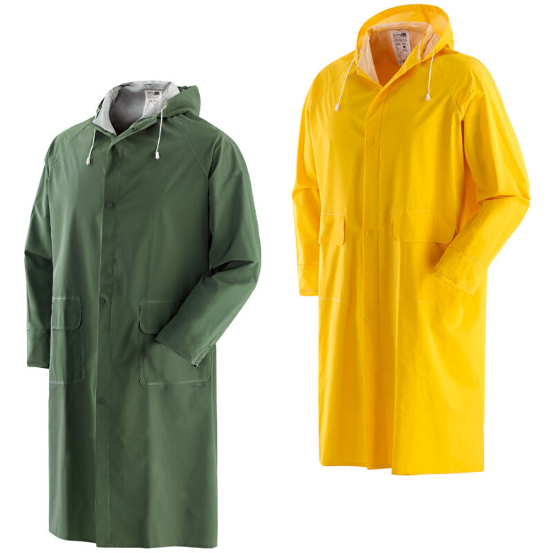 Manteau imperméable en PVC Neri Pluvio - XXL - Jaune