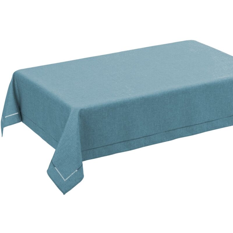 

Mantel azul de tela clásico de 210x150 cm