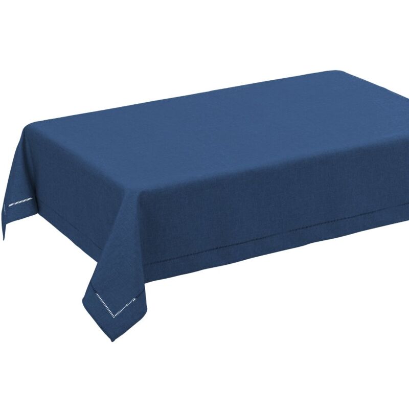 

Mantel azul de tela clásico de 210x150 cm