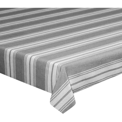 Mantel Cm 140x240 cm Gris Algodón Gris