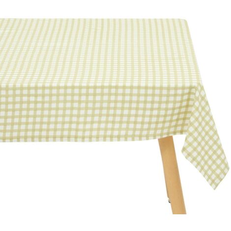 Mantel flor de rosa 250x150cm verde claro - Atmosphera créateur d'intérieur