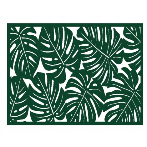 Mantel individual de cocina Monstera AŻUR verde