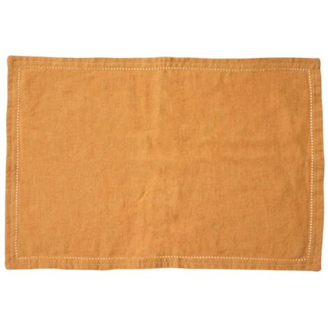 Mantel individual elina amarillo 45x30cm - Sg secret de gourmet