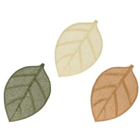 Mantel individual modelo hoja 30x46,5x0,1cm colores surtidos 806642