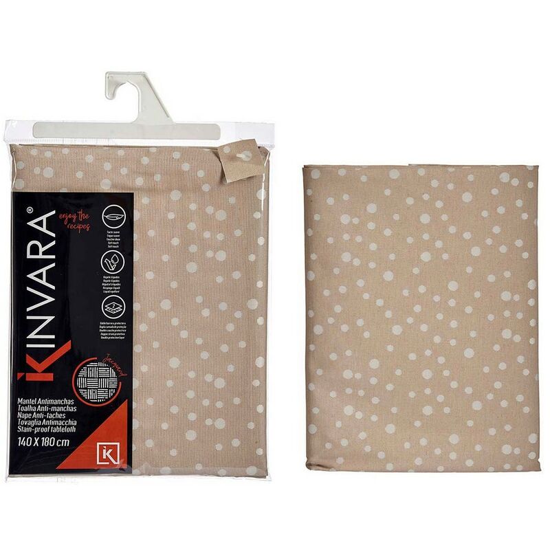 

Mantel Jacquard Lunares Beige (140 x 180 cm)