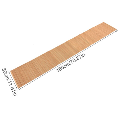 Mantel modular, aislante y absorbente, fabricado en bambú natural, respetuoso con el medio ambiente, disponible en varios tamaños (burlywood).