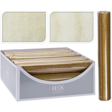 Mantel nav. 30x50cm oro organza koopman