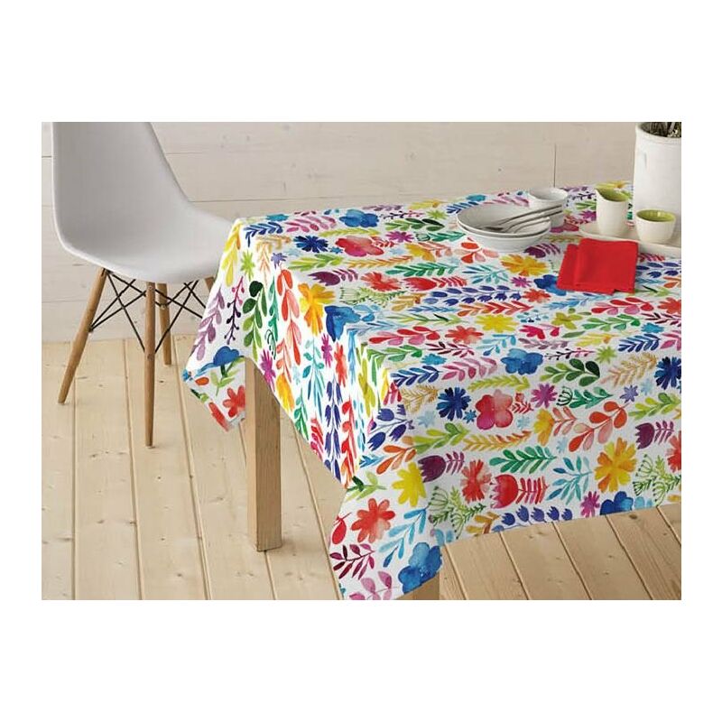 

Mantel Resinado Estampado Digital ACUARELA 140 Redondo