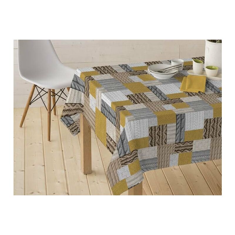 

Mantel Resinado Estampado Digital TRICOT 140X100