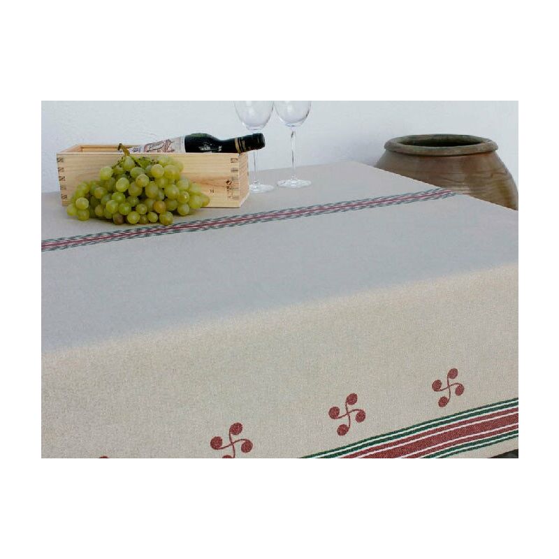 

Mantel tela resinada Ameztoy Rojo 140x350