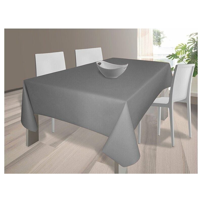 

Mantel Tela Resinada Antimanchas Gris Medio 140cm Bobina 20mts