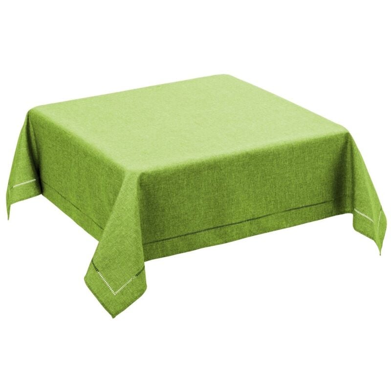 

Mantel verde tela clásico de 150x150 cm