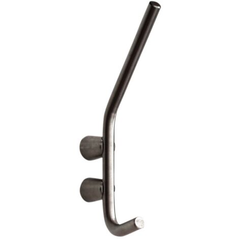 Mantelhaken Copan Breite 20 mm, Höhe 86 mm, Edelstahl gebürstet