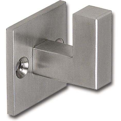 Mantelhaken Tazumal Breite 30 mm, Höhe 35 mm, Edelstahl gebürstet