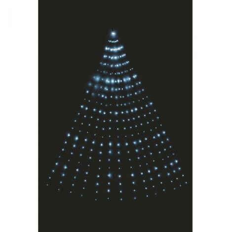 MANTELLO 600 MICROLED ESTERNO BIANCO FREDDO IN PLASTICA RAME E VETRO