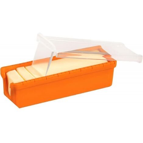 Mantequera con tapa, recipiente hermético rectangular para guardar alimentos con inserto para mantequilla, ideal para la cocina del hogar.