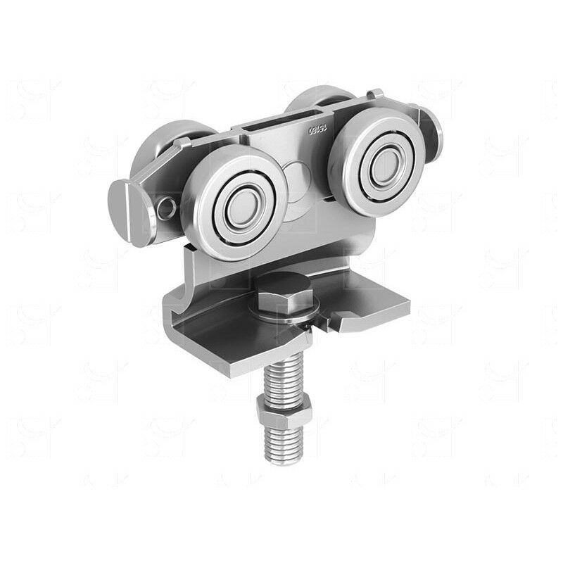 Mantion 9252 Monture avec support col de cygne, 4 Vis M16 - 250 Kg