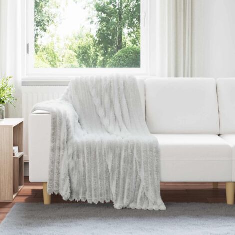 Mantitas de Sofá 6 pcs Gris 150 x 130 cm Lana