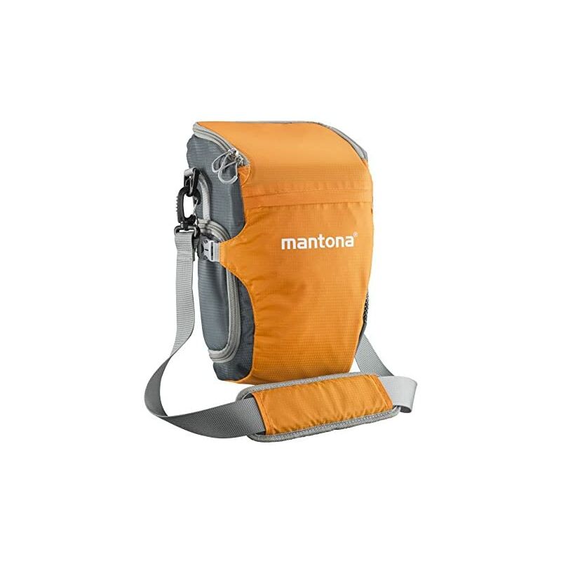 

Mantona Elements Pro Colt Bolsa de Hombro para cámara – Gris/Naranja