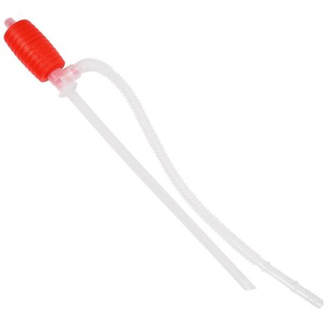 Manual Hand Siphon Syphon Oil Water Petrol crude oil engine Fuel Liquid Transfer Pump Pipe--
