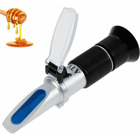 SOLEIL Manual refractometer to determine brix 0-32% Honey Condensation Milk Vegetable oils, Sugar syrup Fruit Jam Molasses