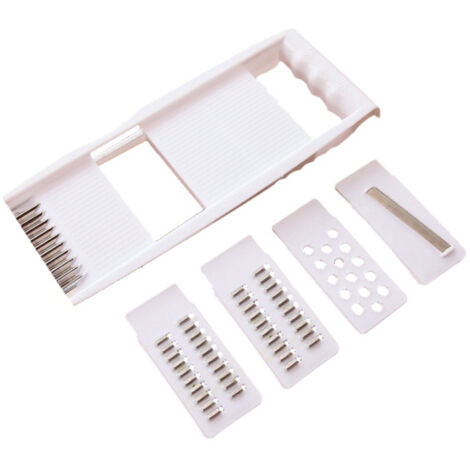 Manual Vegetable Cutter 4 In1 Multifunction Ergonomic Handle Vegetable Chopper Grater for Carrots Potato