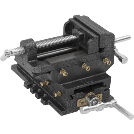 Manually Operated Cross Slide Drill Press Vice 78 mm vidaXL