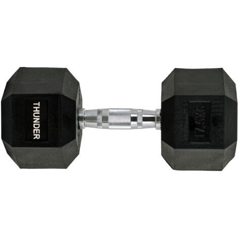 Manubrio esagonale Thunder® da 17,5 kg