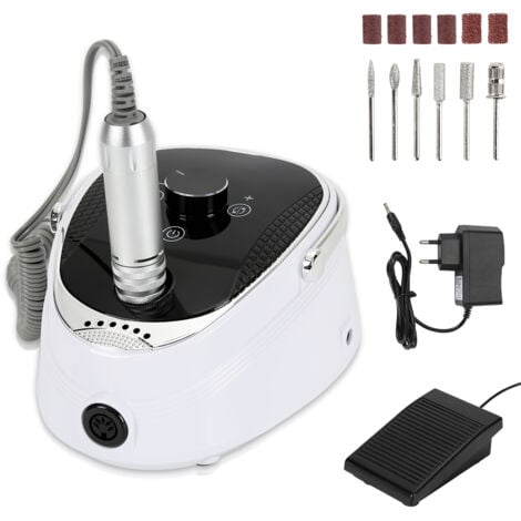 Manucure éléctrique Machine Professionnelle Machine À Pied Pédale ponceuse ongle Lime Ongles