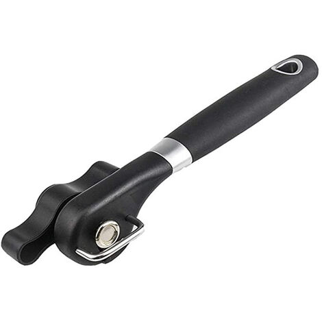 manuel avec bords lisses, sans bords tranchants avec poignées souples, ouvre-boîte en acier inoxydable de qualité alimentaire, ouvre-boîte ergonomique professionnel pour cuisin