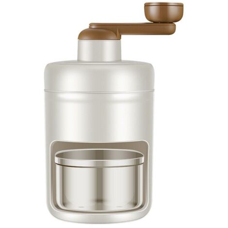 Manuel Broyeur à Glace - Broyeur Rotatif - Cocktails Slush Machine Ice Cube Crusher - avec bacs à glaçons - pour Bar Cuisine Accessoires de Boisson glacée