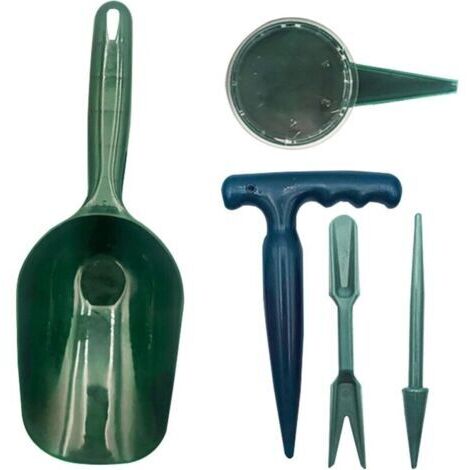 Manuel, Table, Outil, Portable, Ensemble plantoir et élargisseur de semis – Semoir manuel multifonction 5 outils de plantation portables