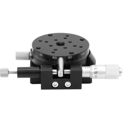 Manuell verstellbare Gleitplattform für Mikrometer - R-Achsen-Trimmstation RSP40-L