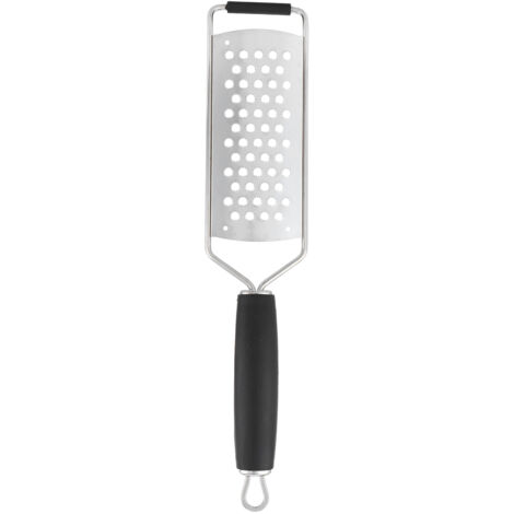 Manuelle Käsereibe mit Silikongriff – Küchenhelfer für Gemüse und Käse – Modell J13398/10 mit großen Perforationen