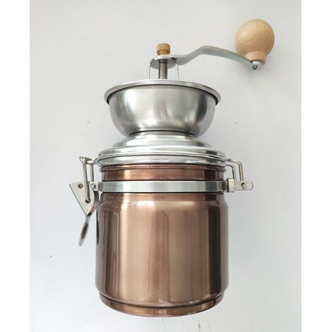Manuelle Kaffeemühle, manuelle Kaffeemühle, Edelstahl, manuelle Kaffeemühle, Gewürznüsse, Handmühle, Schleifwerkzeug
