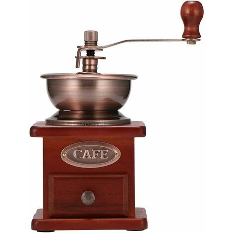 Manuelle Kaffeemühle mit manueller Kaffeemaschine für Kaffeebohnen