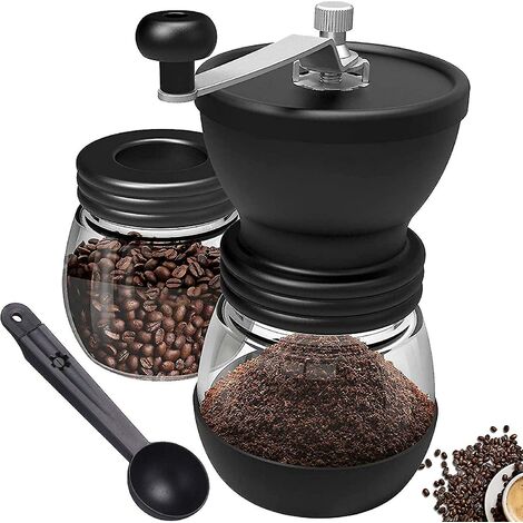 Manuelle Kaffeemühlen Manuelle Kaffeemühle mit Keramikgraten, handgemachter Kaffee