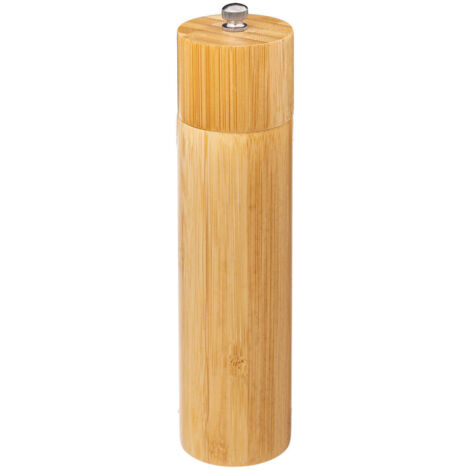 Manuelle Pfeffermühle aus Bambusholz, Ø 5 cm